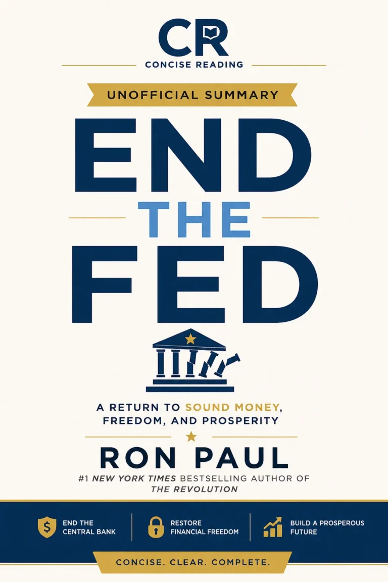 Book cover of End the Fed by Ron Paul — summary available free and premium at Concise Reading