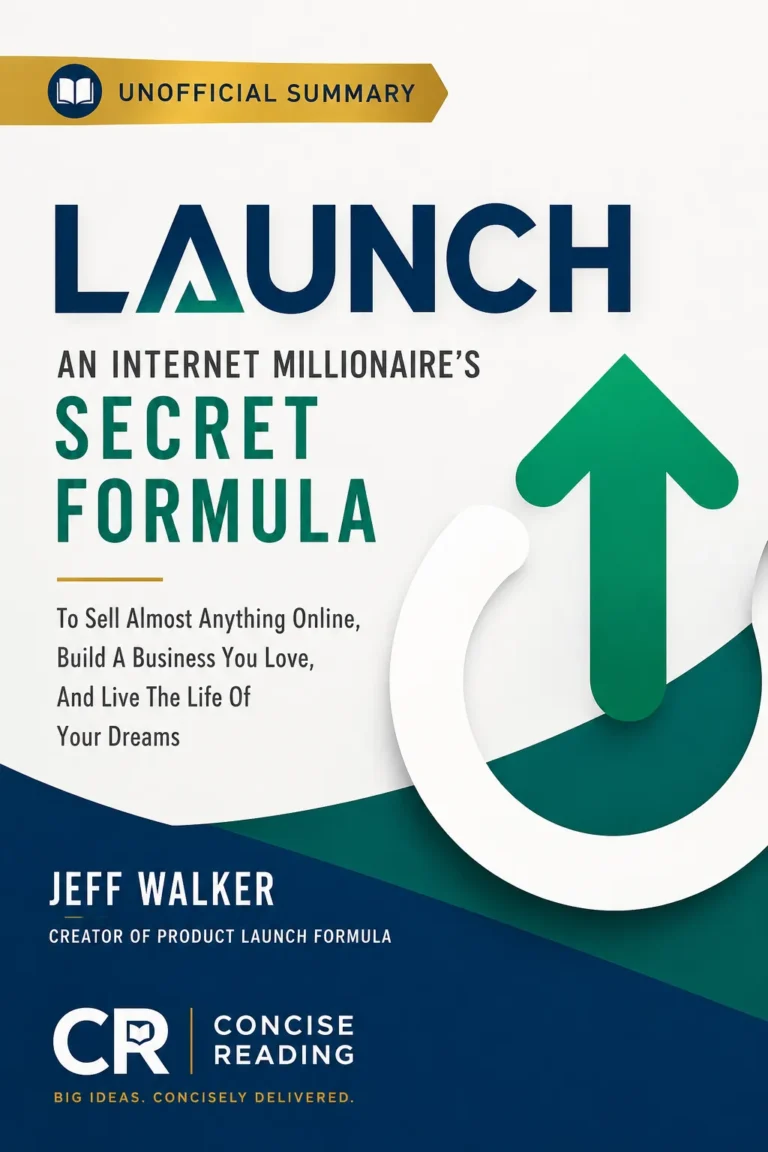 Launch by Jeff Walker book cover — Product Launch Formula summary by Concise Reading