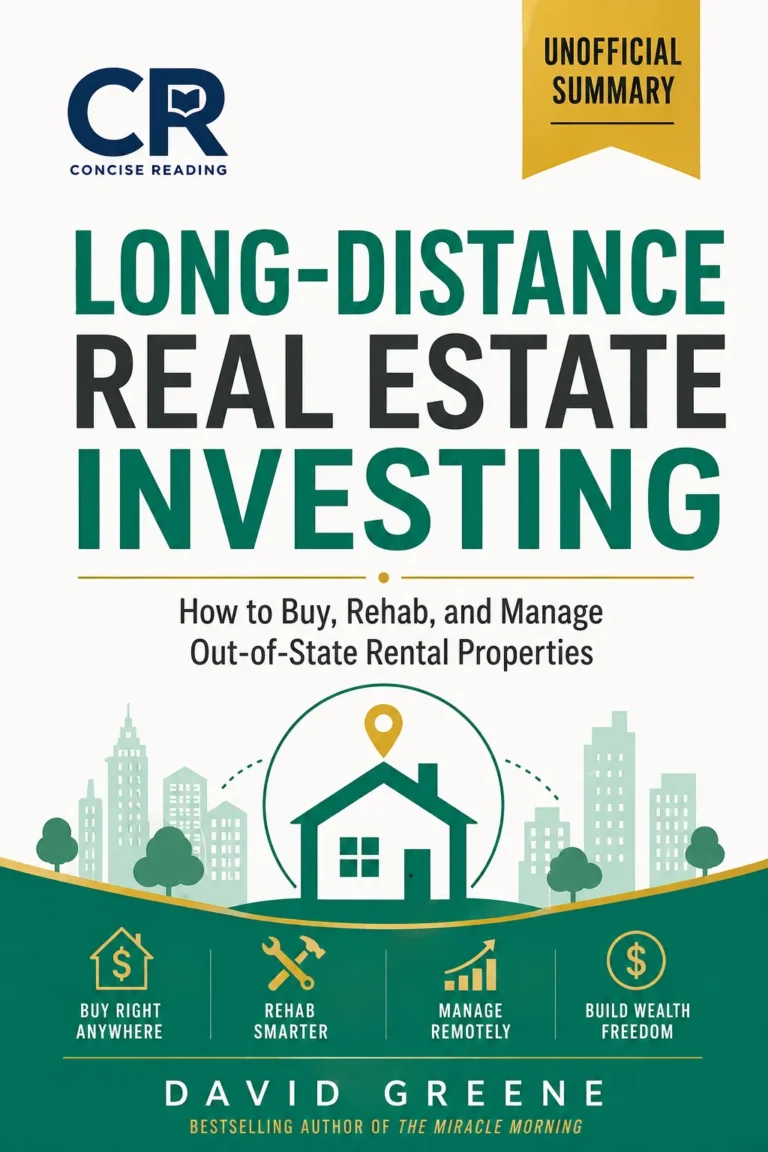 Long-Distance Real Estate Investing book cover by David Greene