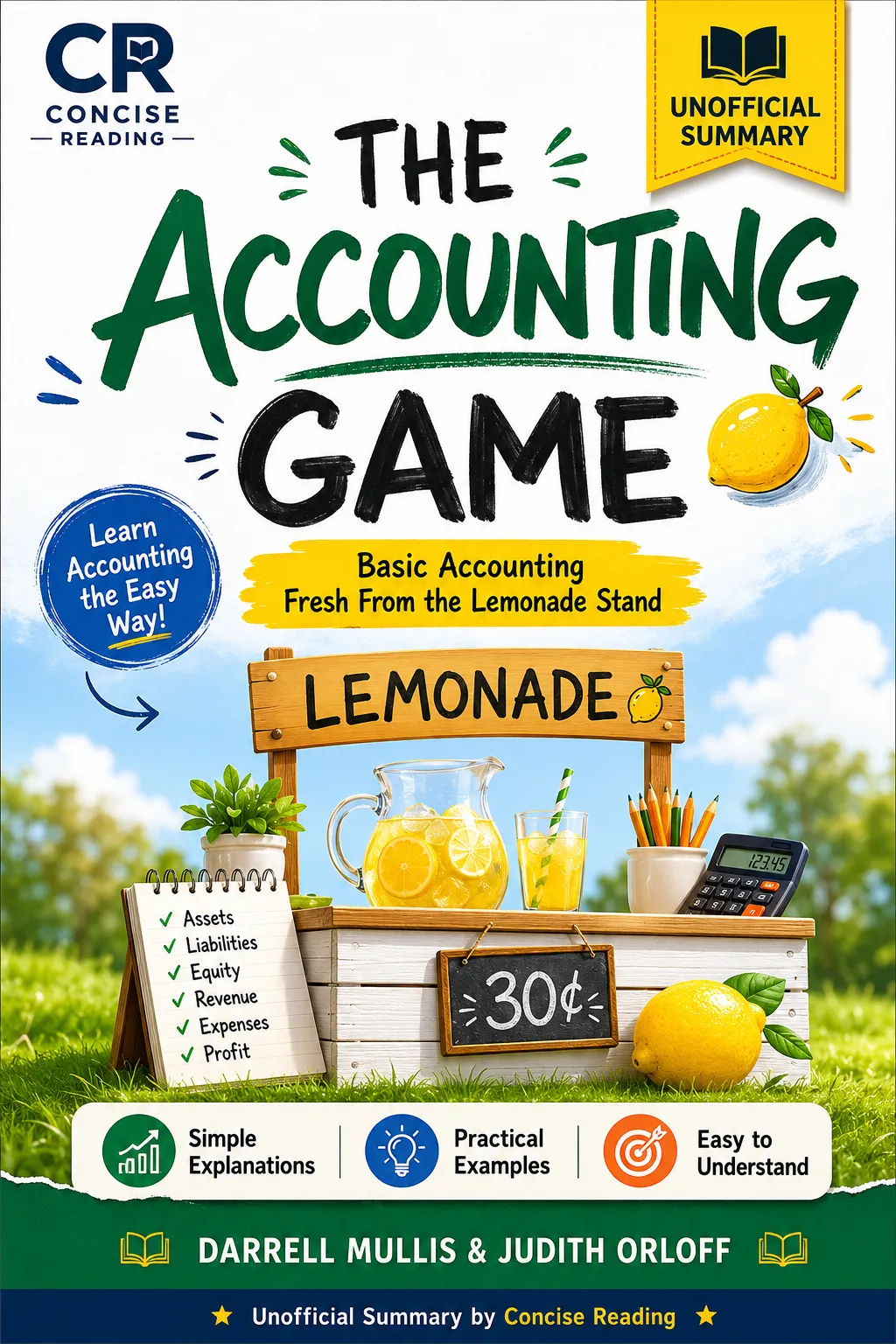 The Accounting Game by Darrell Mullis and Judith Orloff — book cover
