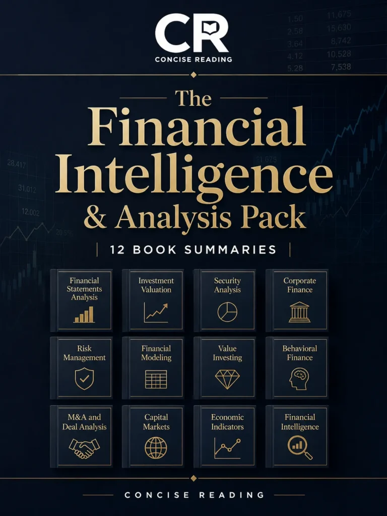 Financial Intelligence and Analysis Pack — 12 Premium Book Summaries by Concise Reading