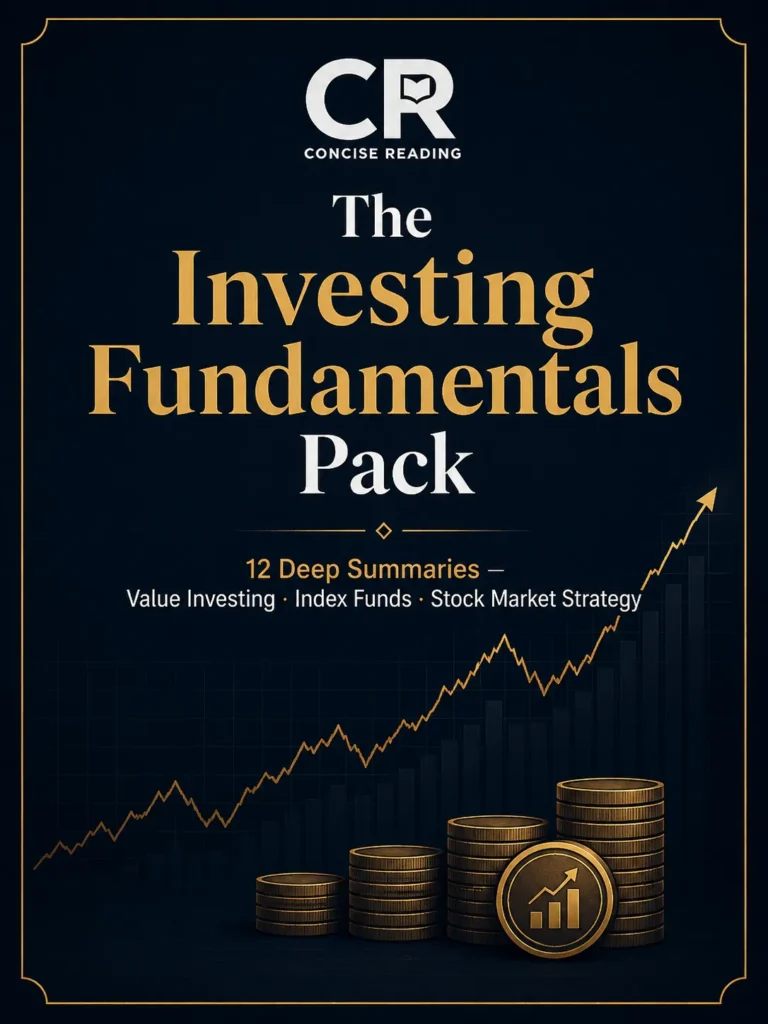 Investing Fundamentals Pack — 12 Premium Book Summaries on Value Investing, Index Funds and Stock Market Strategy