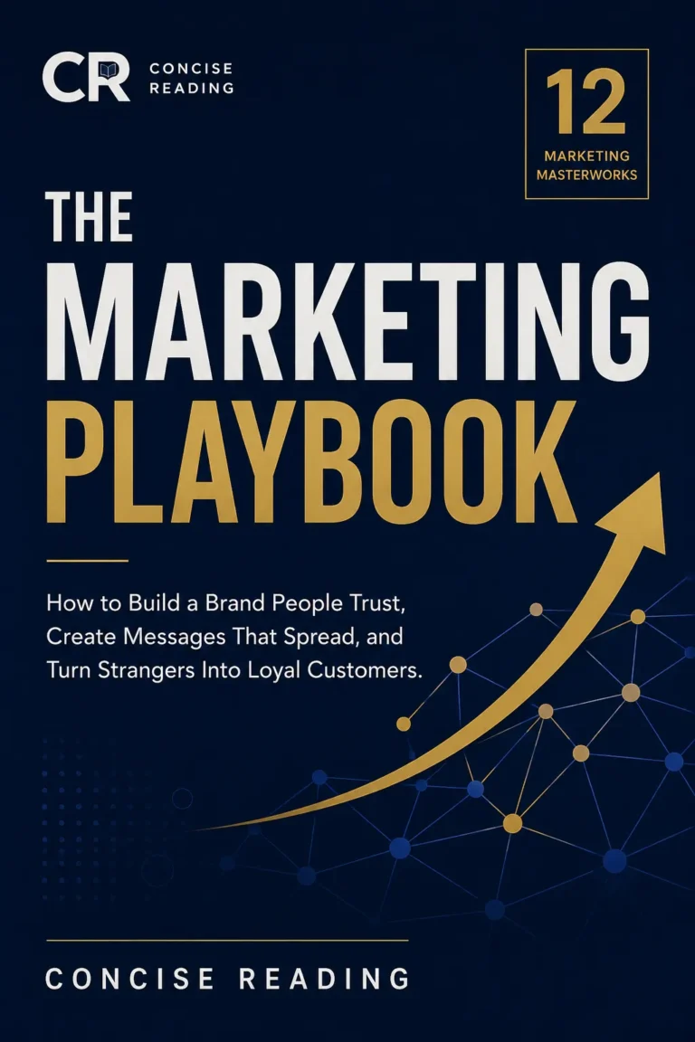 The Marketing Playbook: How to Build a Brand, Attract Customers and Grow Revenue — Synthesised from 12 Marketing Masterworks by Concise Reading