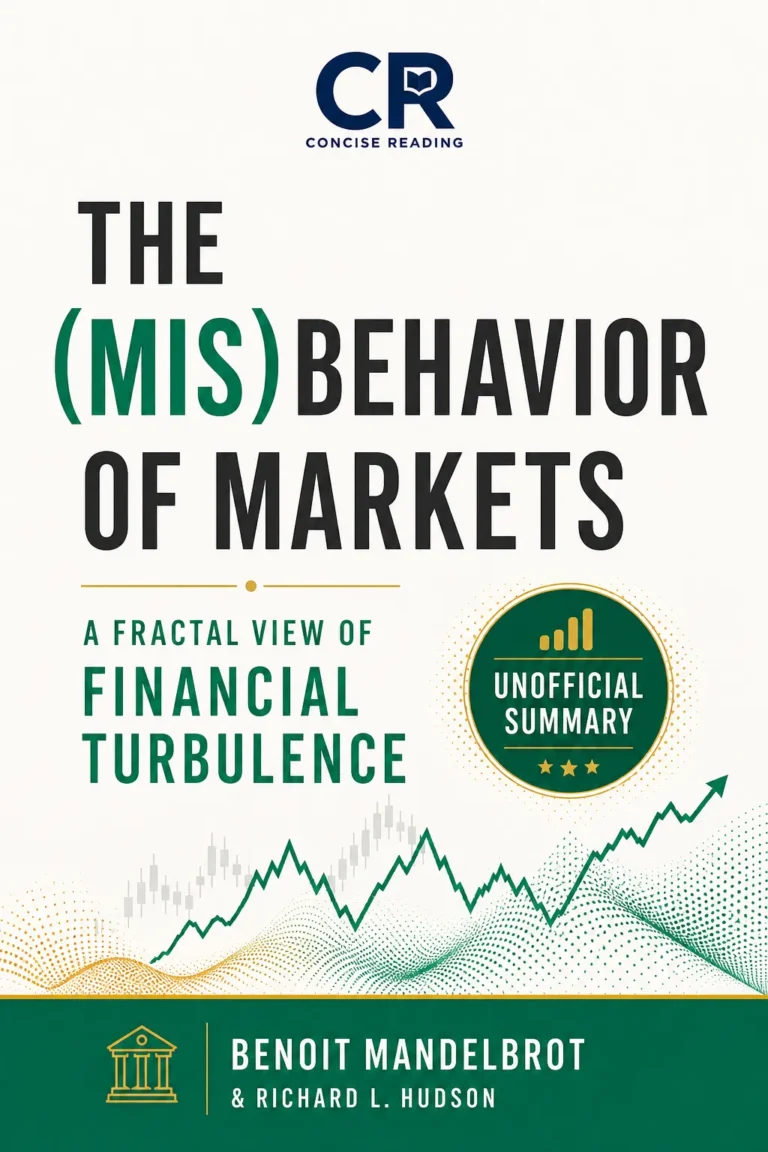 The Misbehavior of Markets book cover — Mandelbrot and Hudson