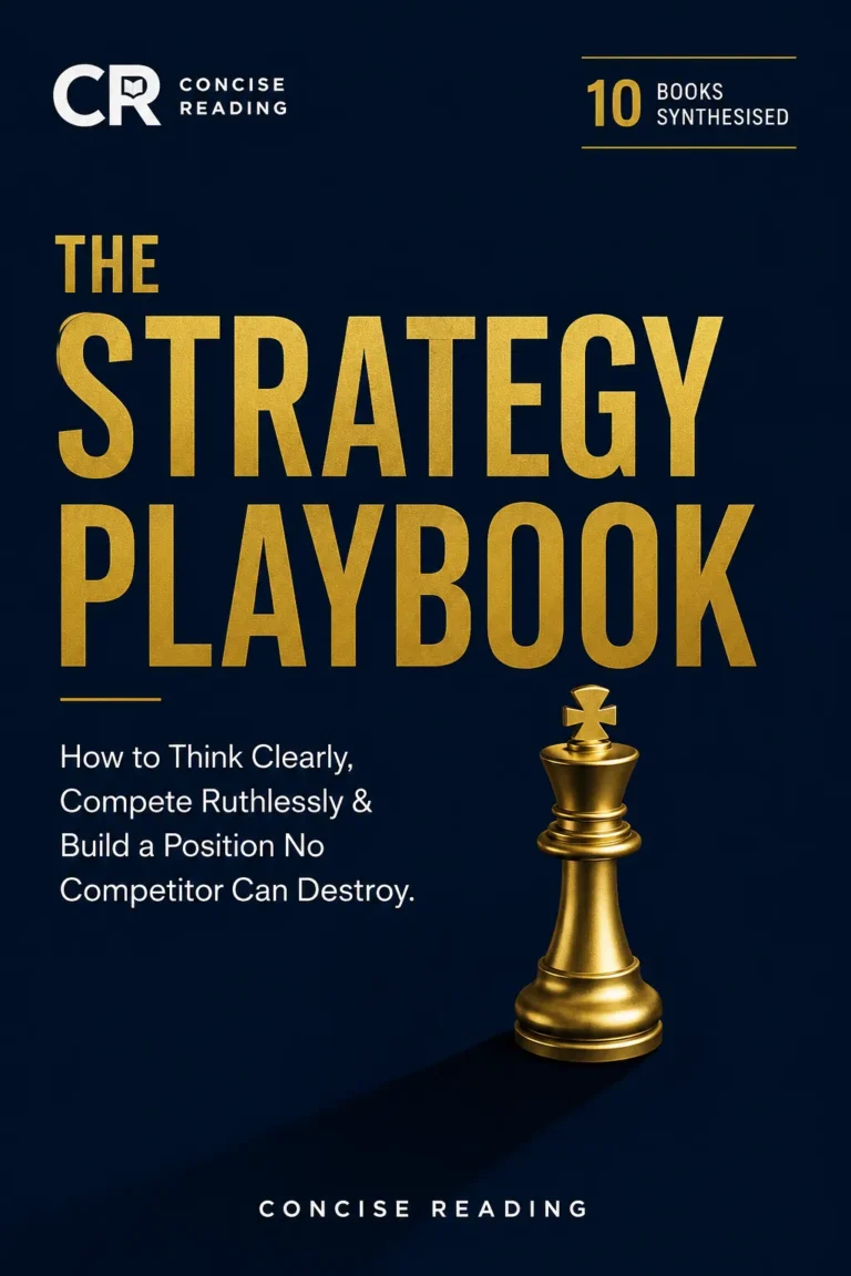 The Strategy Playbook: How to Think Clearly, Compete Ruthlessly and Build a Position No Competitor Can Destroy — Concise Reading