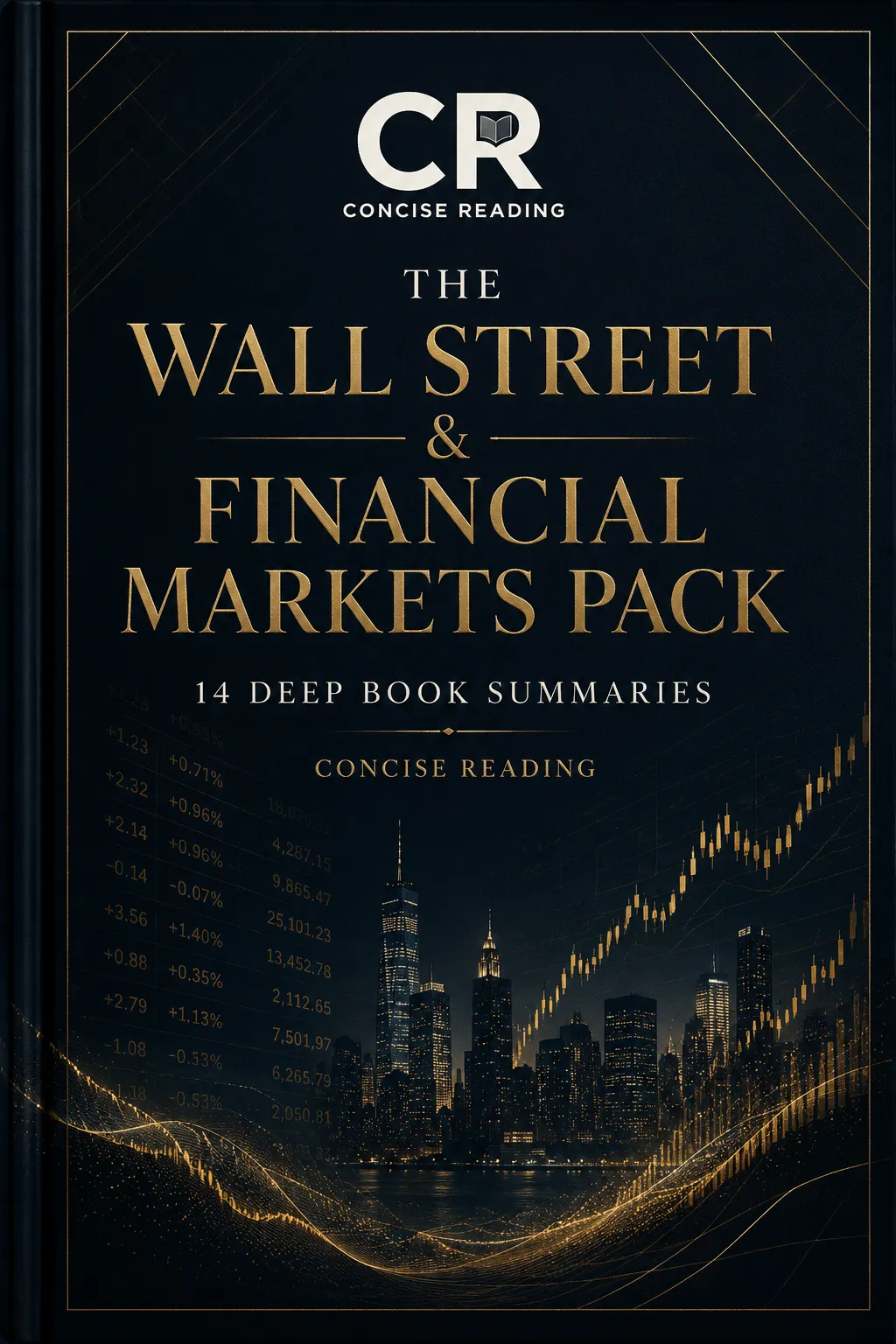 Wall Street and Financial Markets Premium Book Summary Pack — 14 books including The Big Short, Liars Poker, Flash Boys, and more