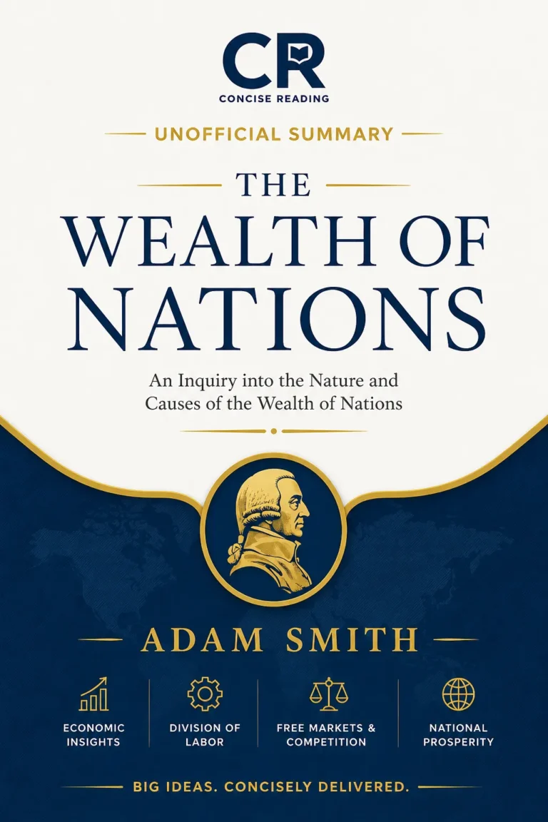 The Wealth of Nations by Adam Smith — book cover used in Concise Reading summary