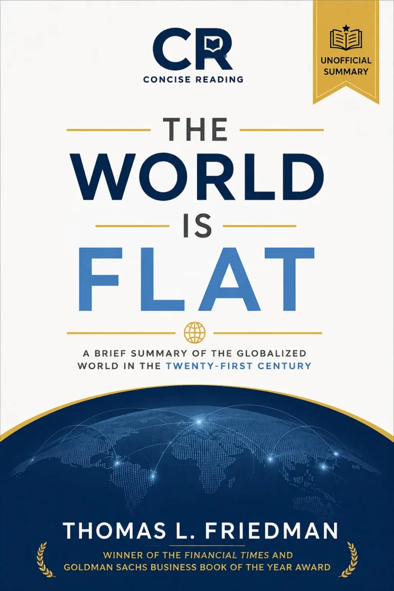 The World Is Flat by Thomas L. Friedman book cover — summary available at Concise Reading