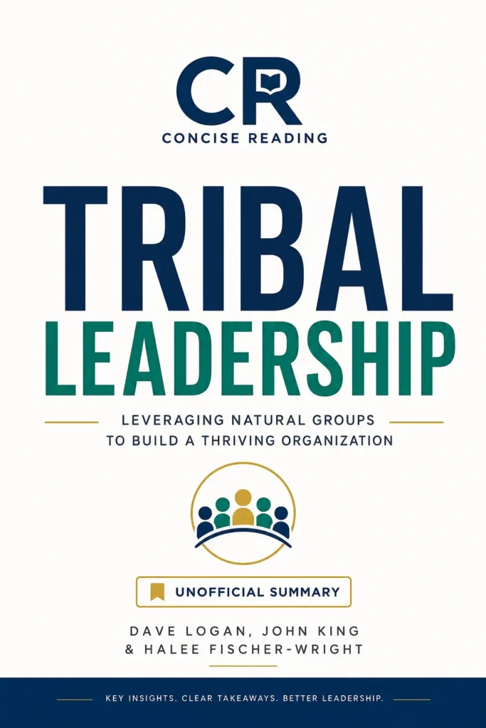 Tribal Leadership book cover by Dave Logan, John King and Halee Fischer-Wright