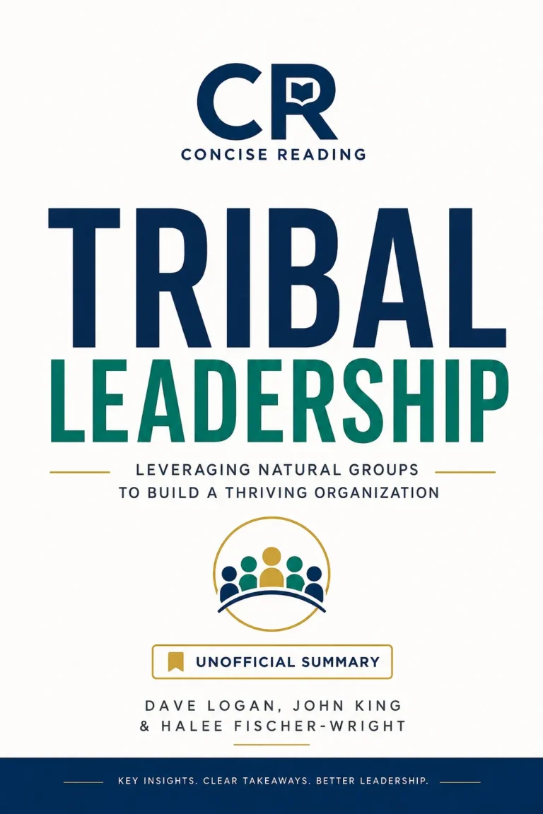 Tribal Leadership book cover by Dave Logan, John King and Halee Fischer-Wright