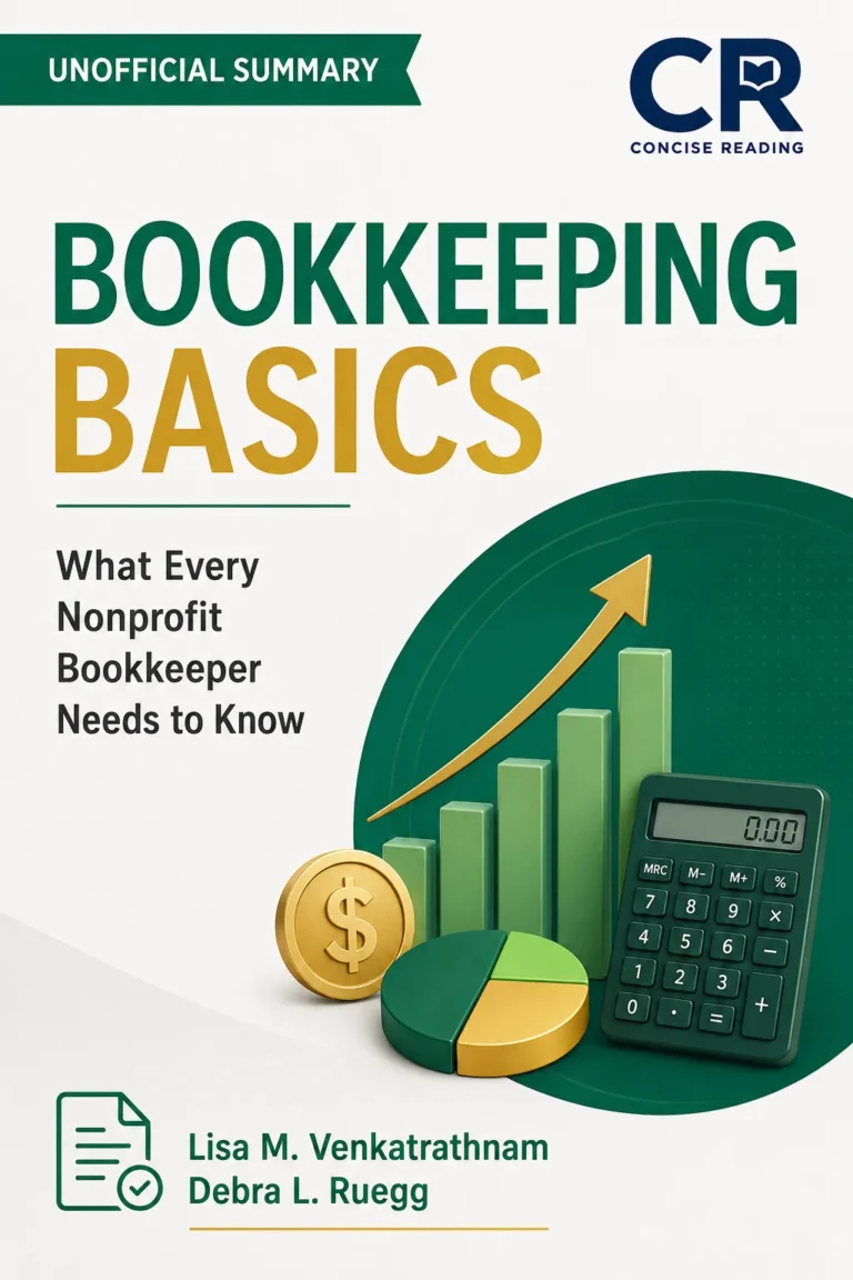 Bookkeeping Basics book cover — summary by Concise Reading