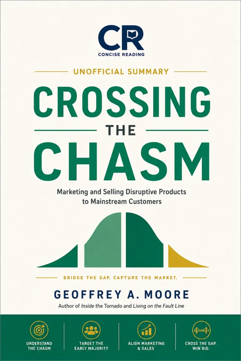 Crossing the Chasm book cover — Geoffrey A. Moore