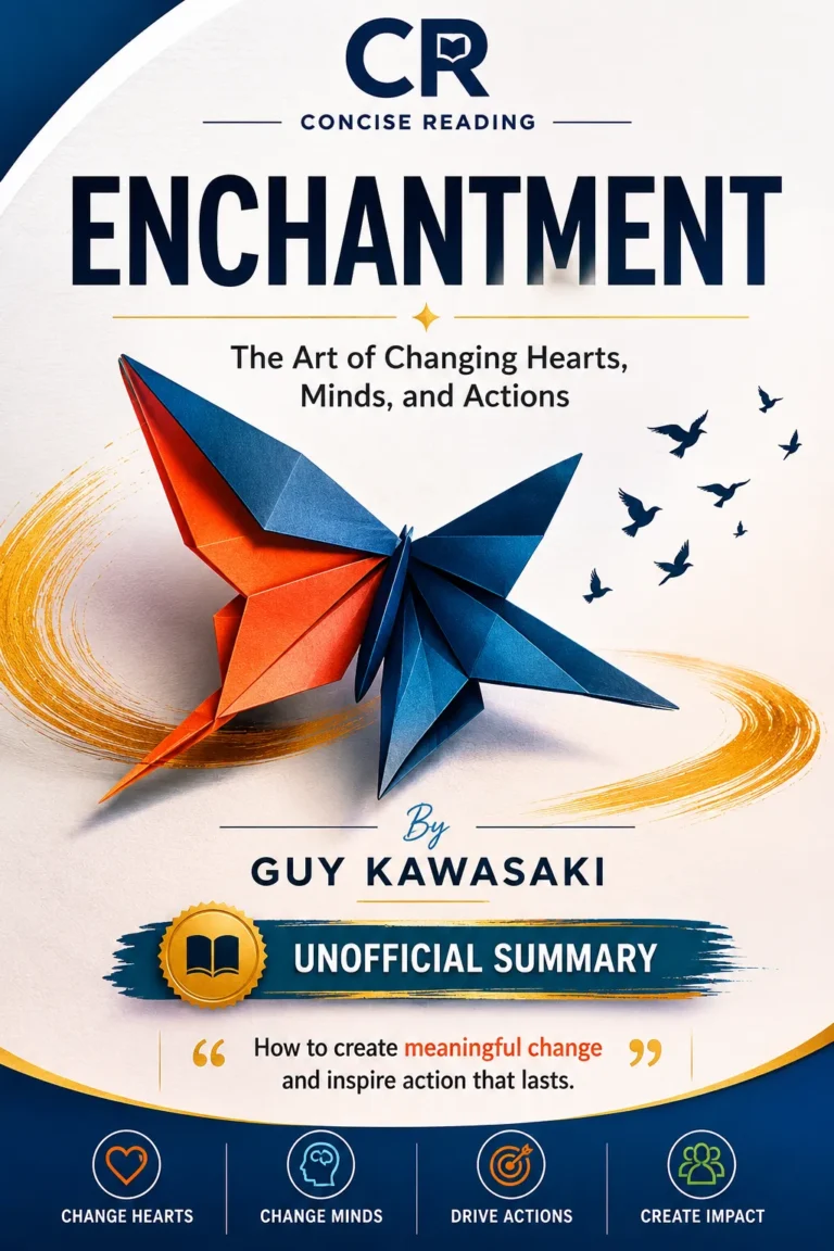 Enchantment by Guy Kawasaki book cover — summary and key lessons on Concise Reading