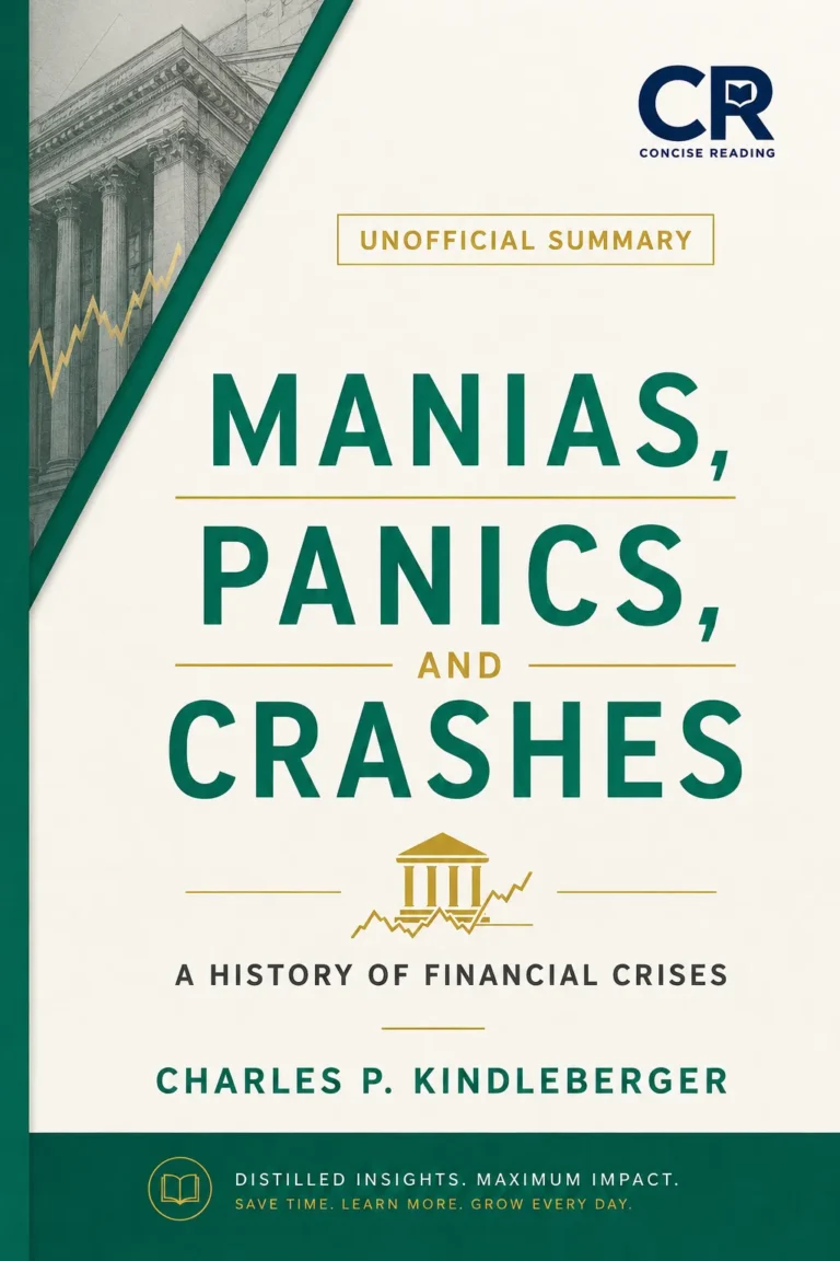Manias Panics and Crashes by Charles P. Kindleberger — book cover