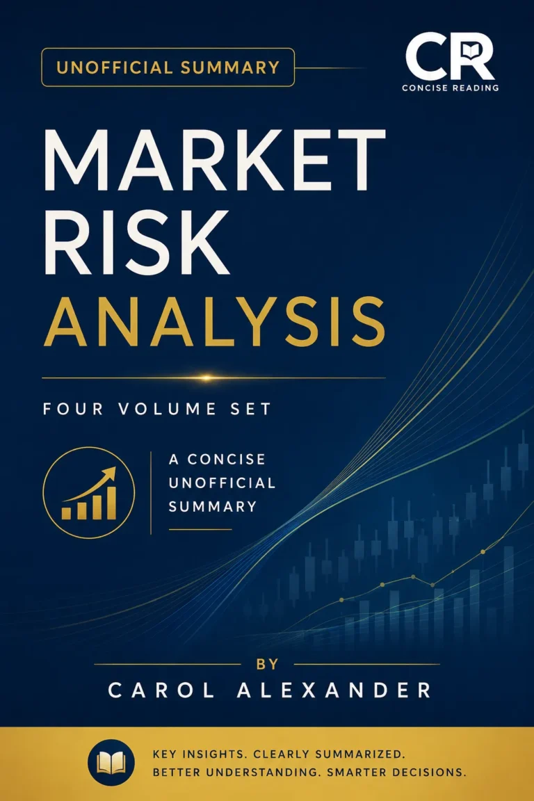 Market Risk Analysis by Carol Alexander book cover
