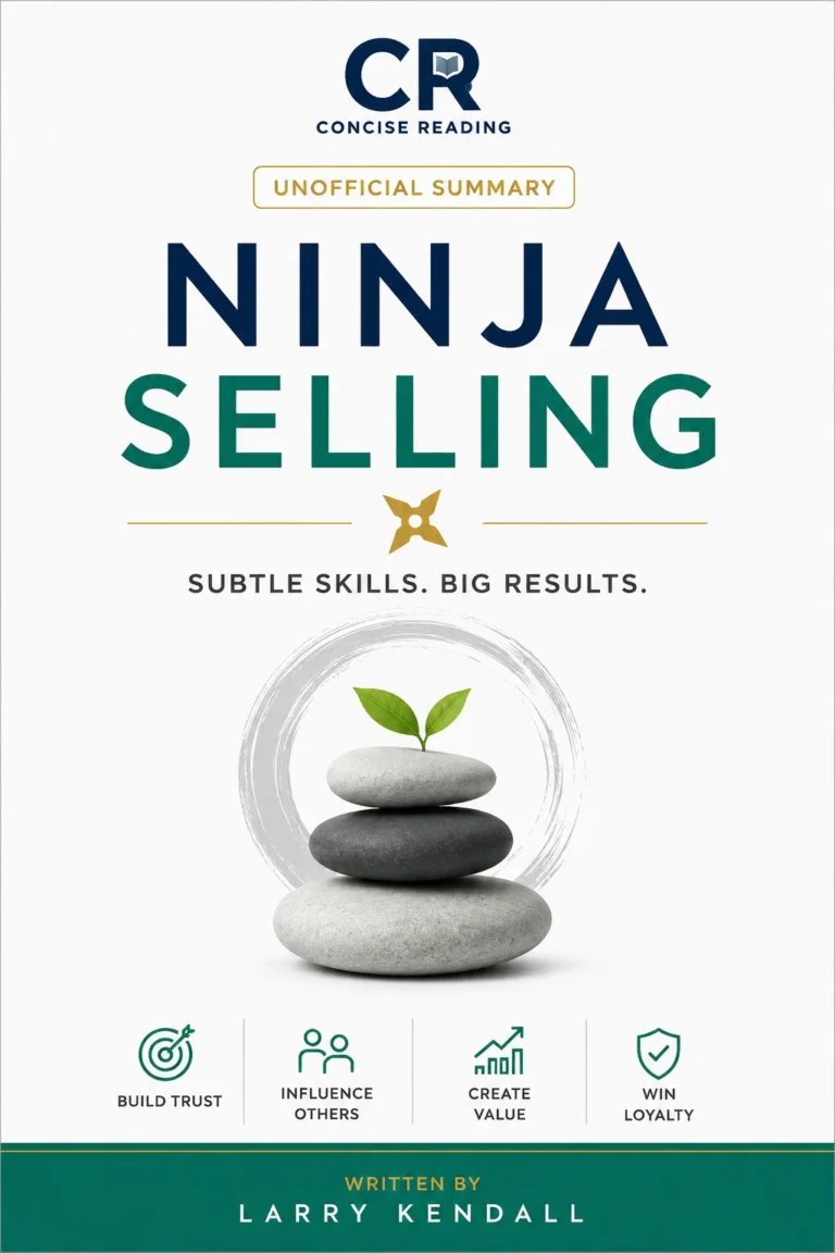 Ninja Selling book cover by Larry Kendall — free and premium summary