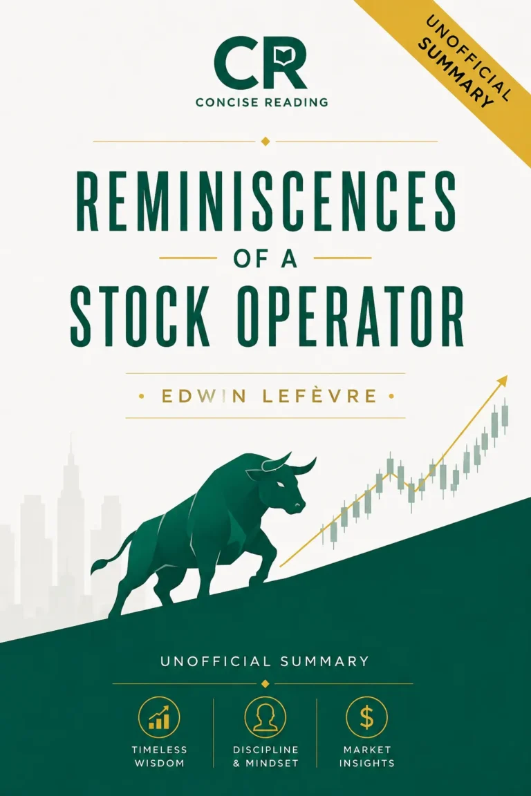 Reminiscences of a Stock Operator by Edwin Lefevre — Book Summary by Concise Reading