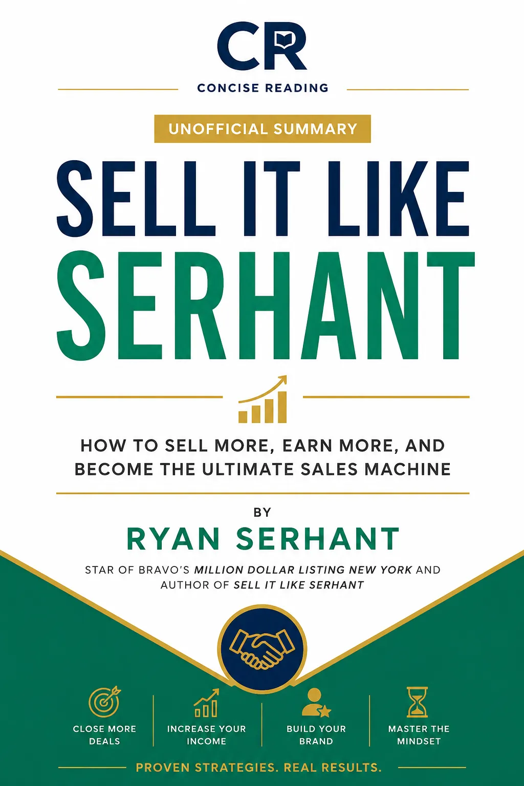 Sell It Like Serhant by Ryan Serhant book cover – free and premium summary