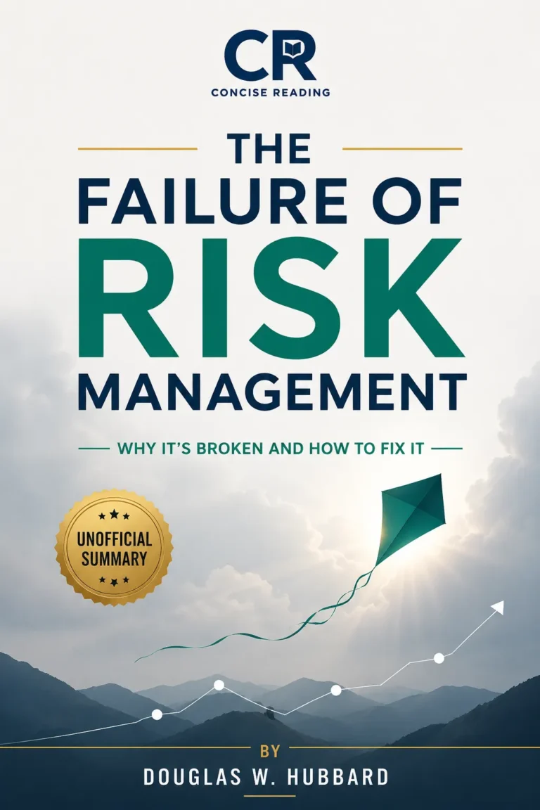 The Failure of Risk Management book cover — Douglas W. Hubbard