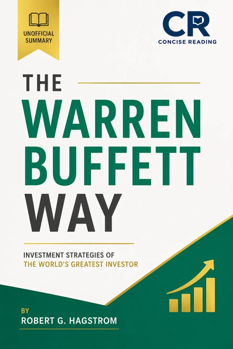 The Warren Buffett Way book cover — summary by Concise Reading