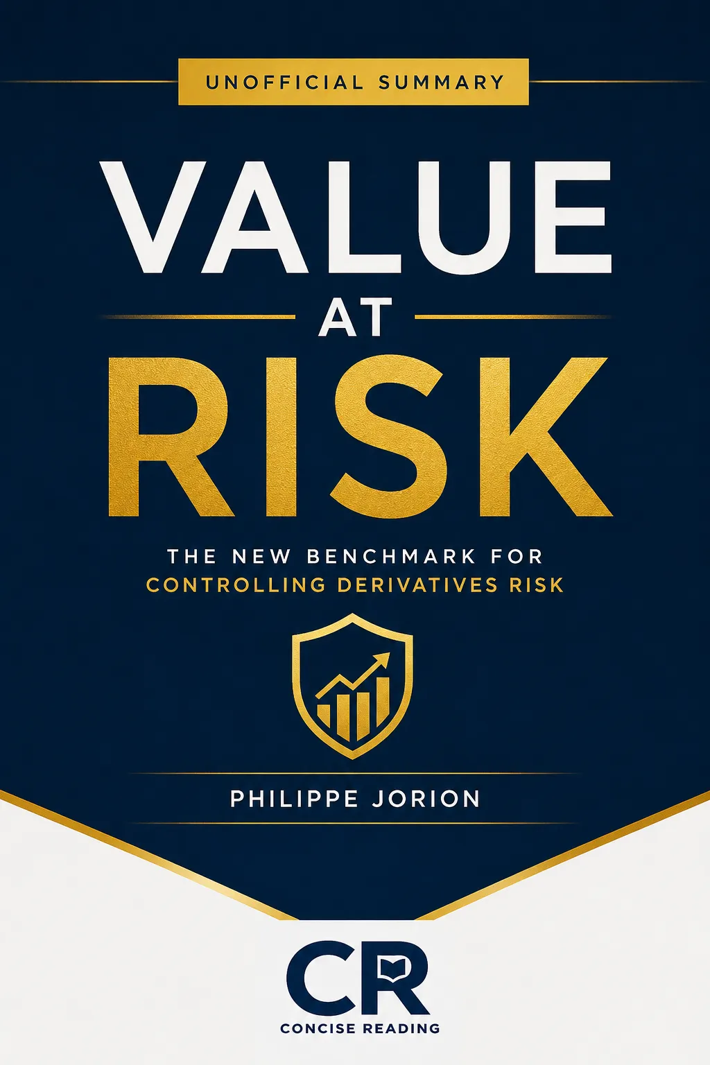 Value at Risk by Philippe Jorion book cover — financial risk management summary